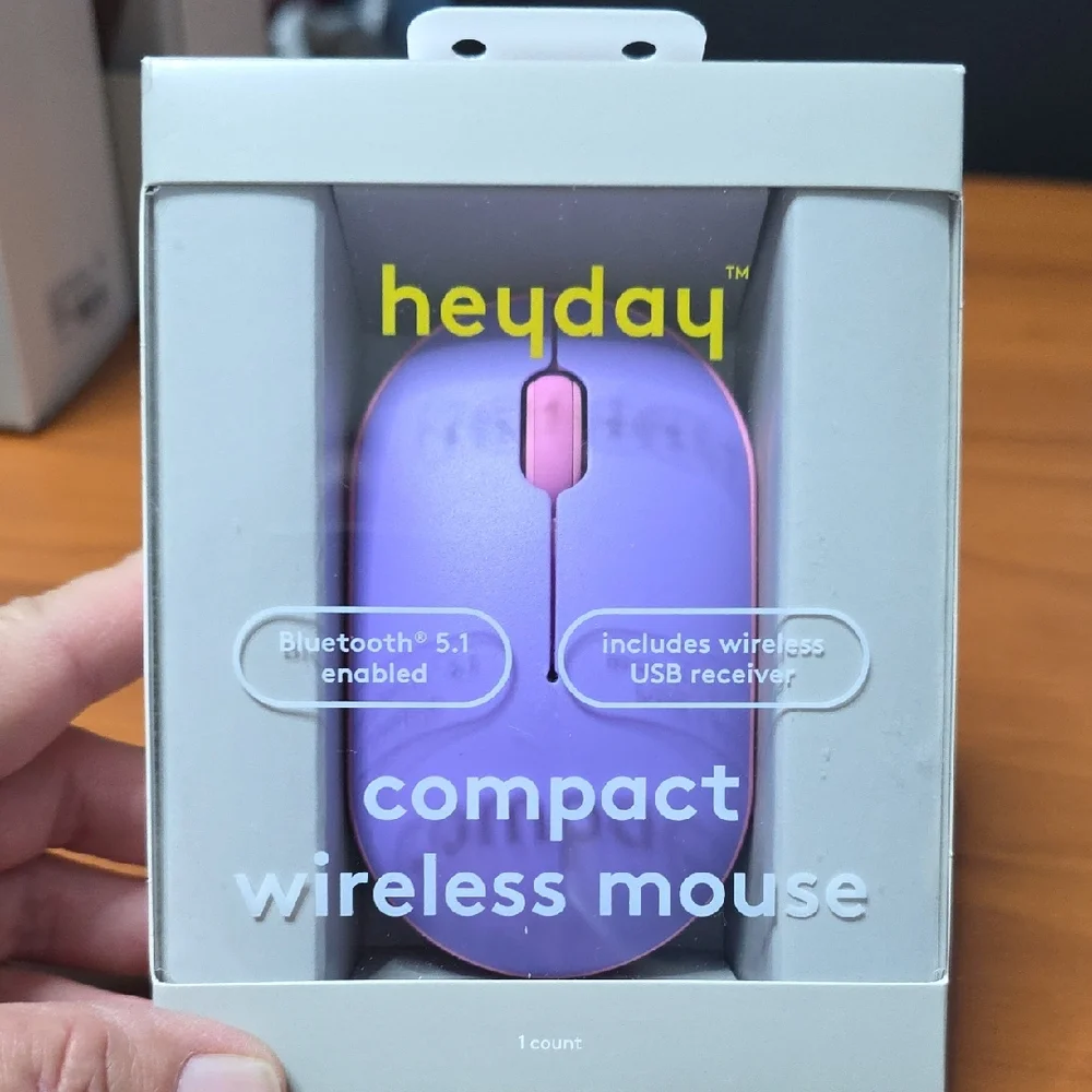 Heyday Lavender Wireless Mouse